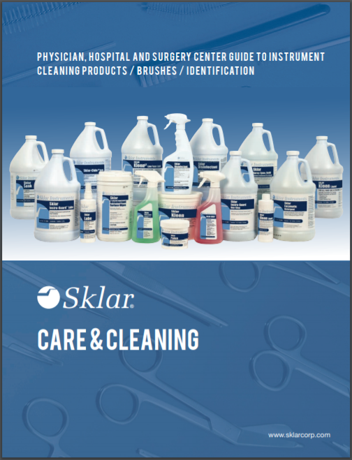Surgical Instrument Care & Cleaning Catalog